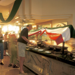 Barar de comida Notte Italiana Restaurante Nuevo Vallarta Hotel Paradise Village