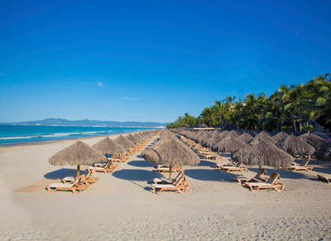 Playa de Hotel en Nuevo Vallarta Todo Incluido Paradise Village