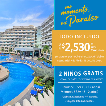 Paquete Todo Incluido Hotel Nuevo Vallarta Paradise Village