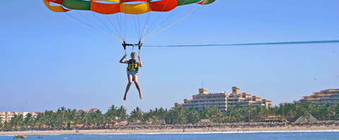 Paseos Parachute en Playas de Puerto Vallarta y Nuevo Vallarta
